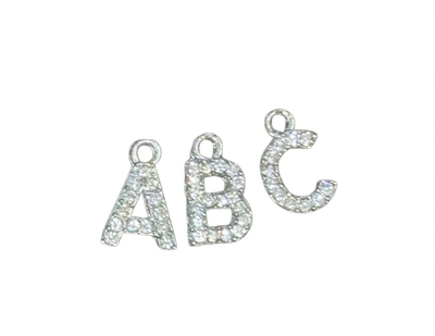 Silver initials
