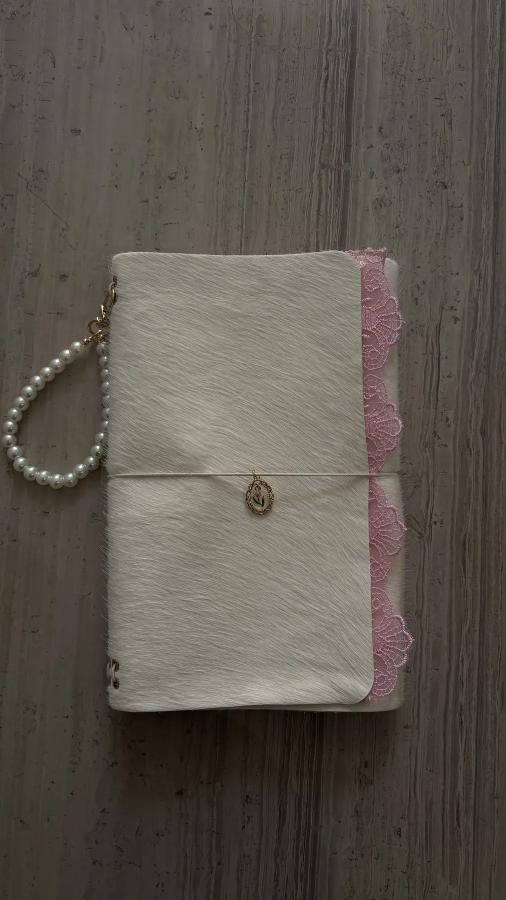 White White Pony Hair Leather